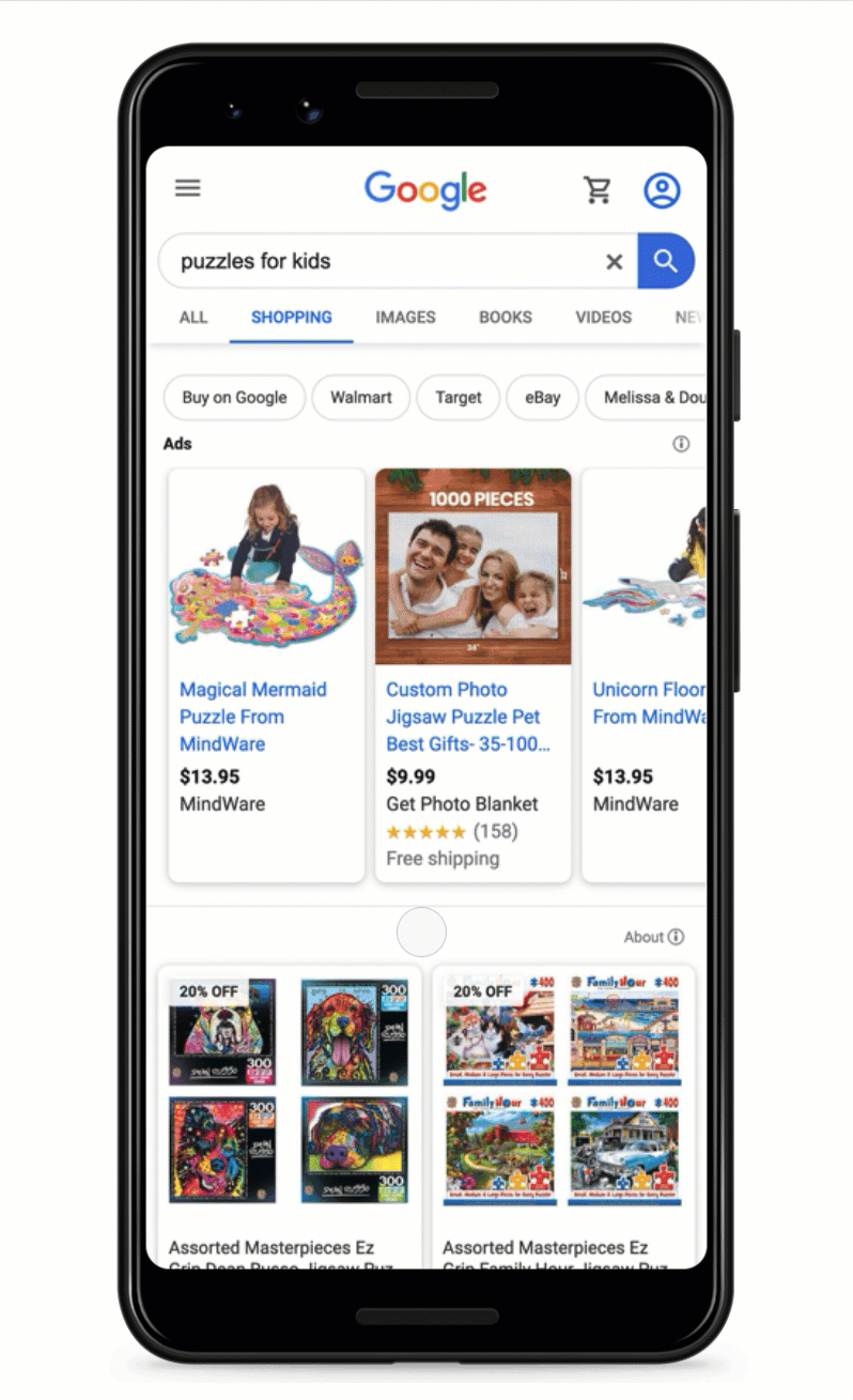 Google Merchant Center free Shopping listing