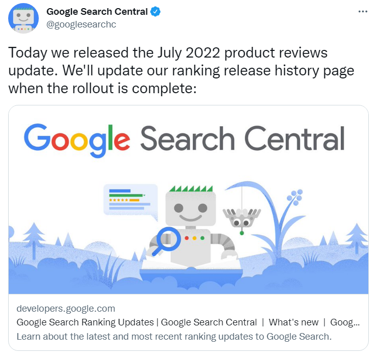 Обновление алгоритма Google