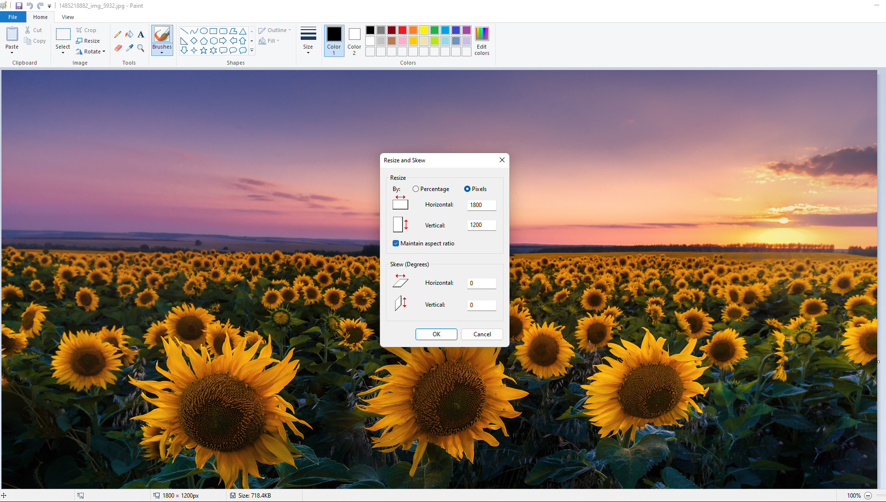 Графический редактор Paint