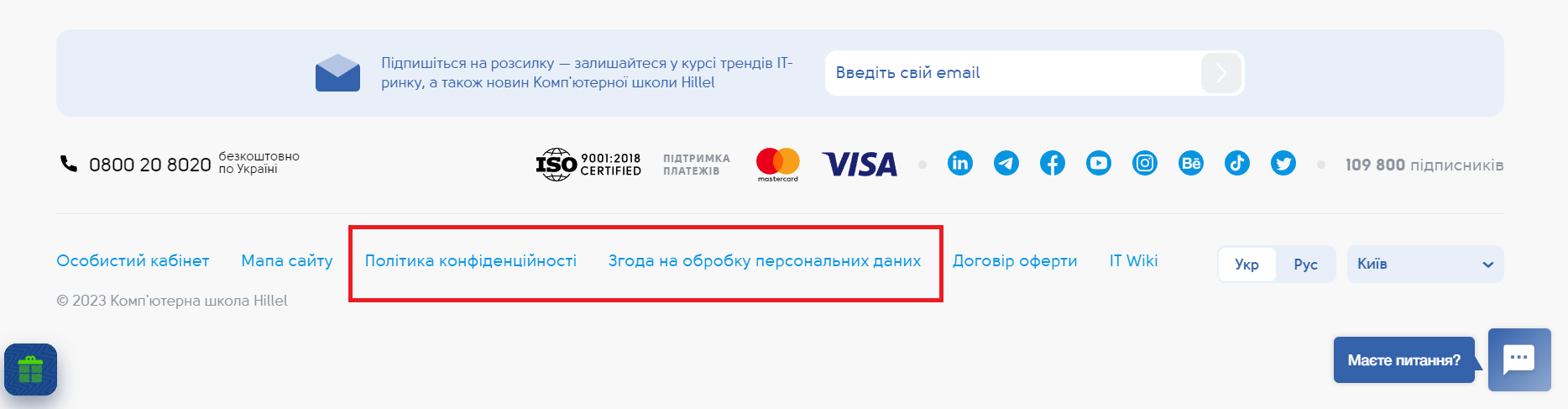 що таке футер?