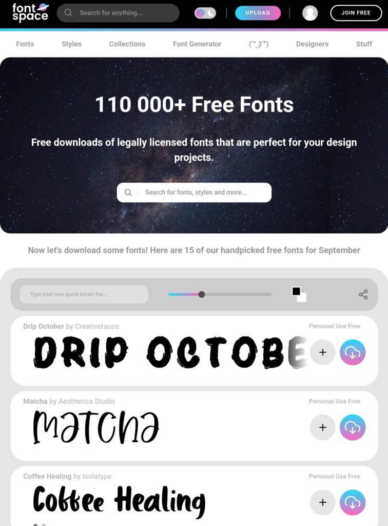 FontSpace