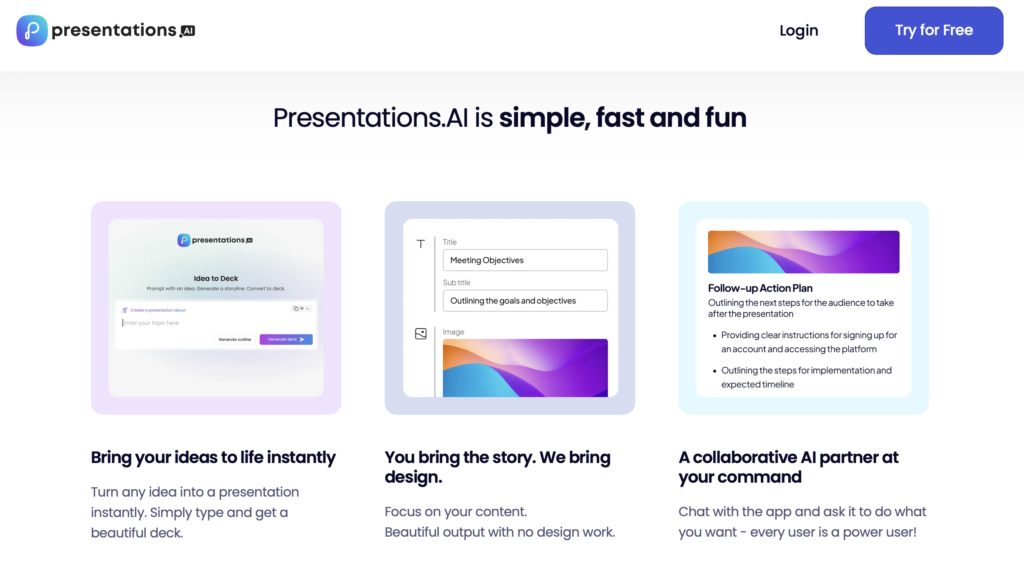 нейросеть Presentations.AI