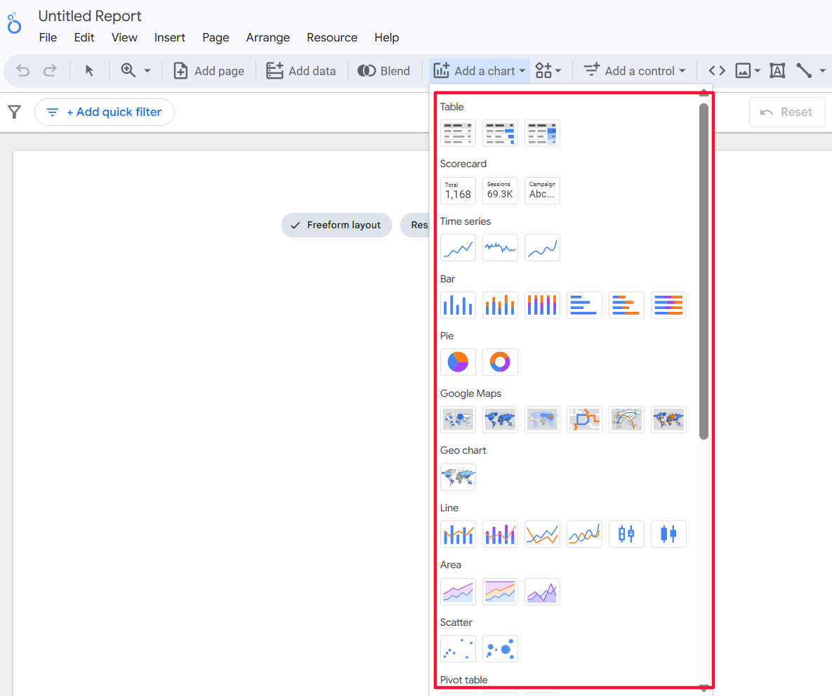  Как работать с Google Looker Studio: обзор интерфейса и базовых функций